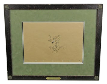 Original Mickey Mouse Animation Drawing from "Alpine Climbers"