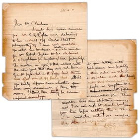 Sculptor Augustus Saint-Gaudens Tries to Clear Up a Misunderstanding about a Name