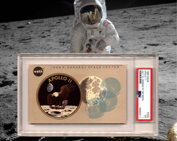 Apollo 11 Ticket For NASA Mission to the Moon PSA 7