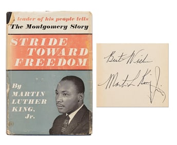 Martin Luther King Jr. Signed "Strike Toward Freedom: The Montgomery Story"