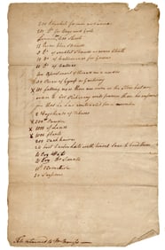 Rev. War Provisioning of Native Americans: 18th C. Goods, Some Supplied by "Col. Pickering"!