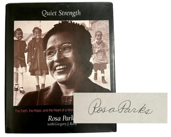 Rosa Parks Signed 1st Ed. of "Quiet Strength"