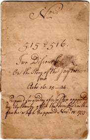Massachusetts Minister Draws Spiritual Meaning from 1755 New England Earthquake