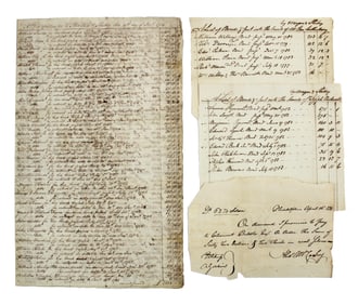 Revolutionary War Promissory Notes & Bonds 1777-1785, Mentioning C. Biddle