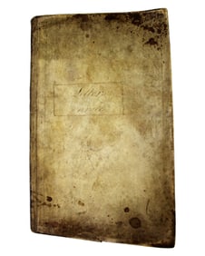 Henry Dilkes Byng Manuscript Letter Book Used Aboard HMS Bream & HMS Goree, 1809-1814
