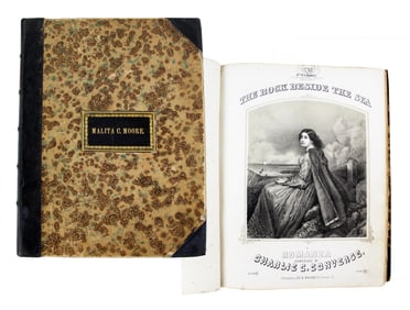 Bound Volume of 30 Civil War Era Music Pieces