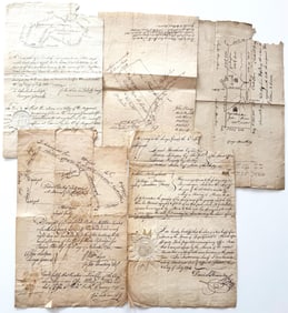 Five Surveys Related to Early Settlement of Southwestern Pennsylvania 1700's
