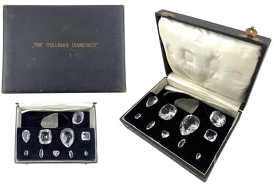 Commemorative Book on Cullinan Diamond, Centerpiece of Crown Jewels, Signed by Joseph Asscher, with