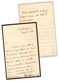 William E. Gladstone Declines Solicitation for Contributions
