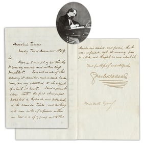 Charles Dickens, Journalist! ALS Re: Spanish Armada Newspaper Hoax & Newsvendors' Benevolent &