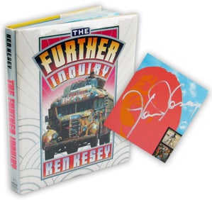 Ken Kesey Signed 1st Ed. "The Further Inquiry"