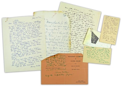 Henry Miller Archive With Great Literary Content Incl.: "The Rosy Crucifixion," "Tropics," & "Black