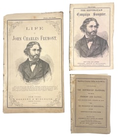 John Frémont Presidential Campaign Pamphlets