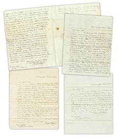 Joseph Story (3) ALS to Associate Justice John McLean, 1842-44