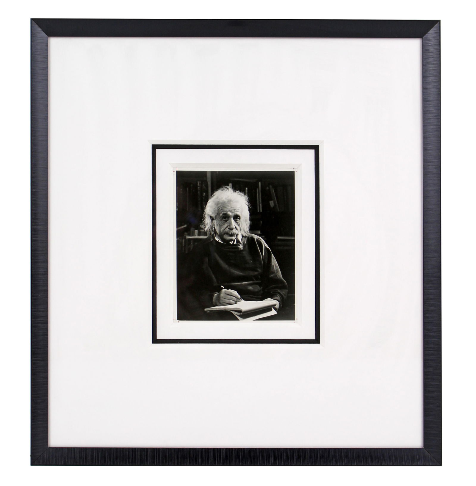 Fabulous Early Print of Albert Einstein Photo Taken by Philippe Halsman: Albert Einsteinn.p., ca. July 1964Fabulous Early Print of Albert Einstein Photo Taken by Philippe HalsmanPhotographA reprint of an iconic image of Albert Einstein taken by Philippe Halsman in 1947 and