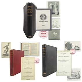William Osler Association, (3) Books: 1876 "Outlines of Practical Histology"; 1897 "A Course of
