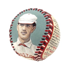 Original Monty Sheldon Artball® of Tommy Bond - Incredible & Unique Sports Art!