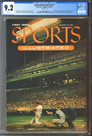 Sports Illustrated Volume 1, Number 1 - CGC Authenticated and Encapsulated