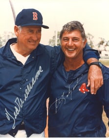 Boston Red Sox: Yaz and Williams Great Signed Photo, JSA Authenticated
