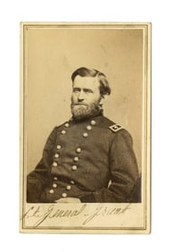 U.S. Grant CDV in Uniform by Morse's Gallery of Cumberland