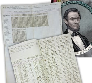 Abraham Lincoln, Southern Indiana Township's 1864 Presidential Election Results