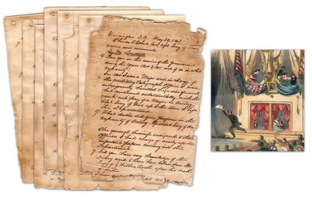 Asst. Sec. of War Testifies On Lincoln Assassination: "Booth tried to persuade him to shoot the