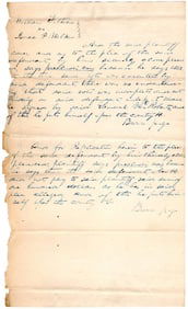 Abraham Lincoln Writes Over 130 Words in 1841 Case