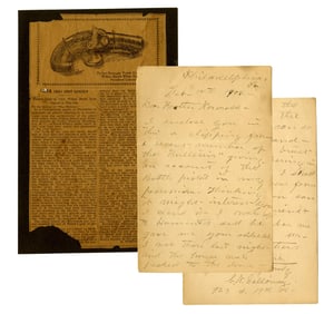 [Lincoln Assassination] ALS Regarding Ownership of the Pistol That Killed Lincoln