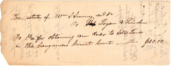 Lincoln Partner Stephen T. Logan "Logan and Lincoln" Help an Administrator Settle an Estate in