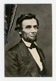 Abraham Lincoln Photo Days Before Embarking on Inauguration Journey, Meserve Printed & Collected