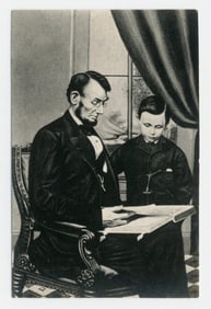 Abraham & Tad Lincoln Photo, Meserve Printed & Collected