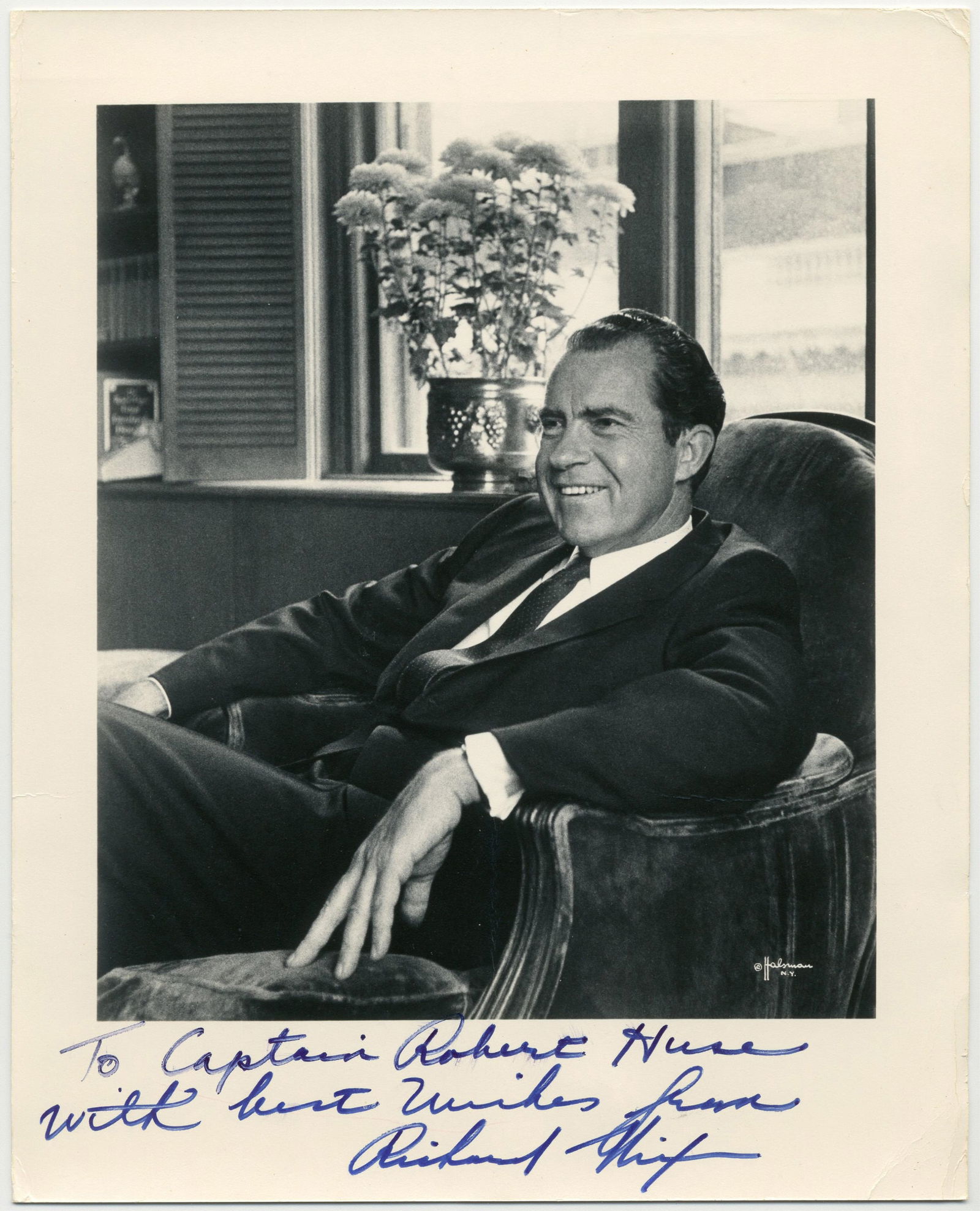 Richard Nixon Signed Presentation Photo (1 of 2)