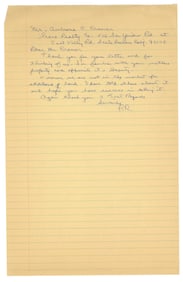 Ronald Reagan as Pres. Declines Buying Land Near Rancho del Cielo