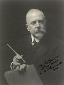 Henry J. Breuer Signed Photo - Noted Landscape Painter