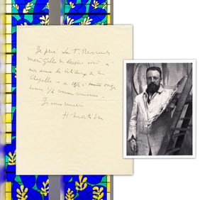 Henri Matisse ANS Mentioning Stained Glass Windows At Rosary Chapel!