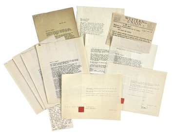 Frank Lloyd Wright Huge Archive Approves His West Coast Rep's Designs