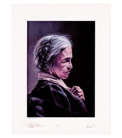 Rosa Parks Signed Limited Ed. Poster by Paul Collins, No. 53/500