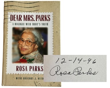 First Edition Rosa Parks Signed "Dear Mrs. Parks"
