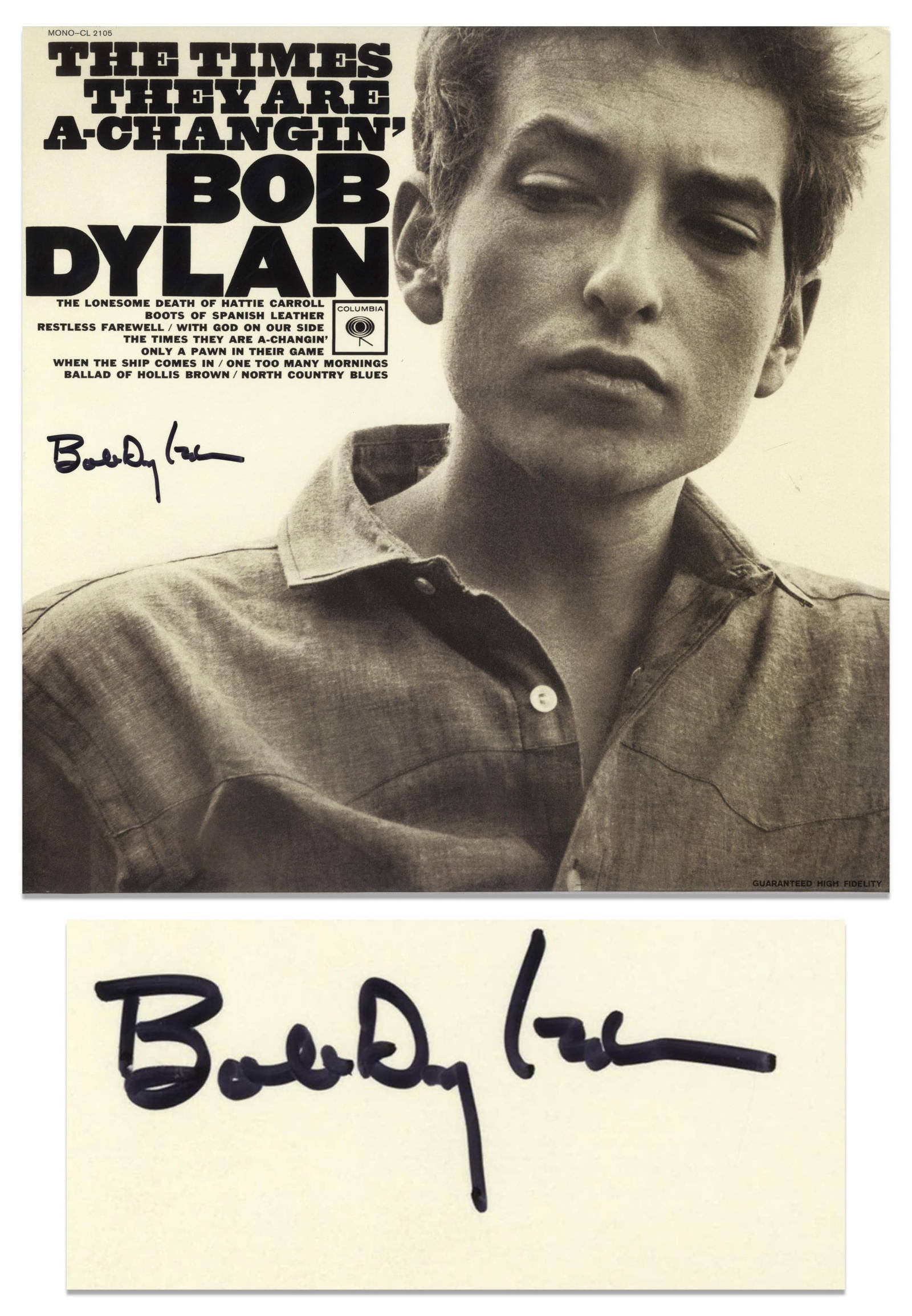 Bob Dylan Music & Concert Memorabilia for Sale at Auction