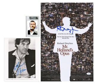Entertainment Collection: Richard Dreyfuss, Ricky Gervais, and Oliver Stone