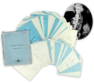 Marilyn Monroe's Best Personally Owned & Annotated Script for Unfinished Last Film, "Something's Got