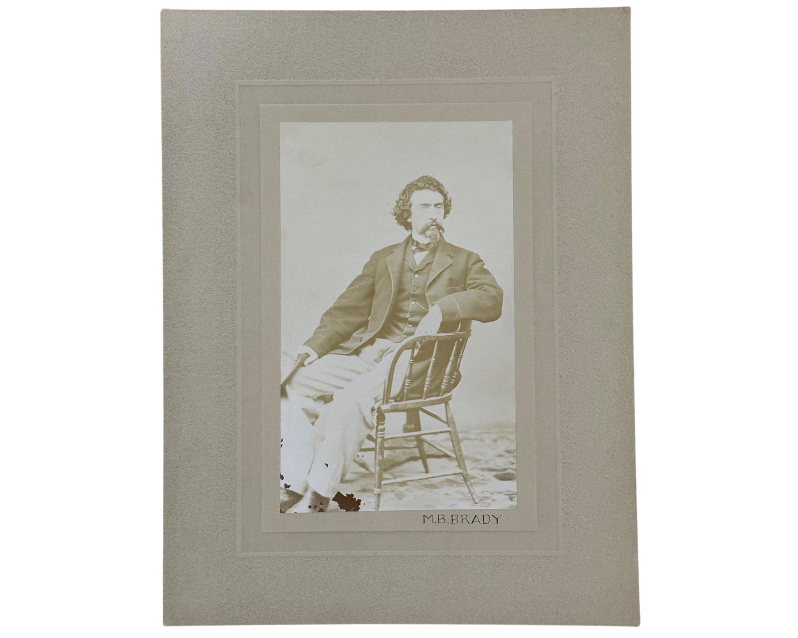 Rare Mathew Brady Self-Portrait from Brady Studio (1 of 3)