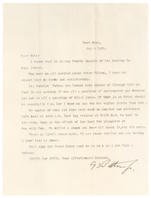 Patton Writes to Sister Nita about "Blood Lines"