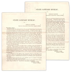 Illinois Governor Richard Yates Appeals to Citizens to Contribute Food for Soldiers