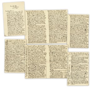 1890s Travel! 8pp ALS on Tour of Japan & San Francisco, Mentions "Jews & Cripples" Living There