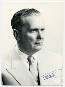 Tito Signed Photo