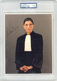 Ruth Bader Ginsburg Signed Photo - Excellent! PSA/DNA