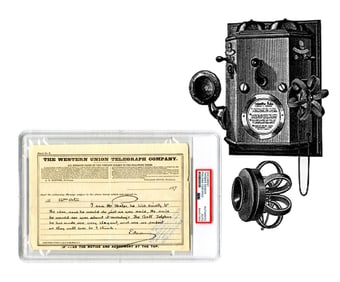 Edison ALS Re: Competition With Alexander Bell "The Bell Telphns he has made are very elegant, and