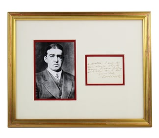 Ernest Shackleton ANS Written 3 Months After Return from Discovery Expedition