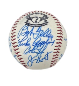 Robinson, Appling, Wynn, Doerr and 14 Other HOFers and Greats, JSA Superb!